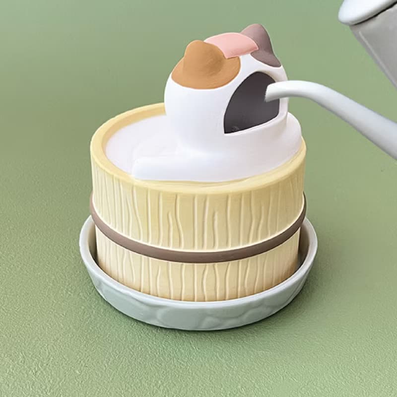 日本Decole 自然氣化加濕器 - 快樂風呂桶