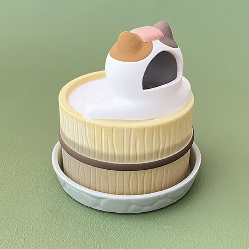 日本Decole 自然氣化加濕器 - 快樂風呂桶