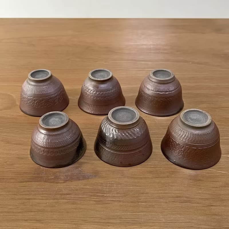 柴燒陶手作 時光之輪茶杯