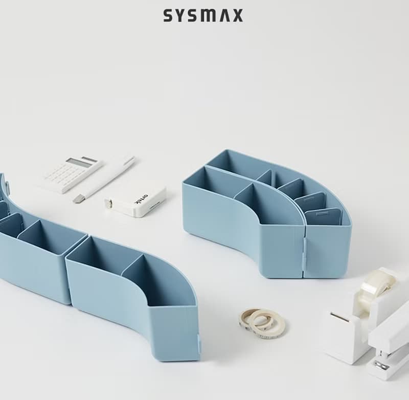 韓國原裝 SYSMAX 希思美多功能火車筆筒