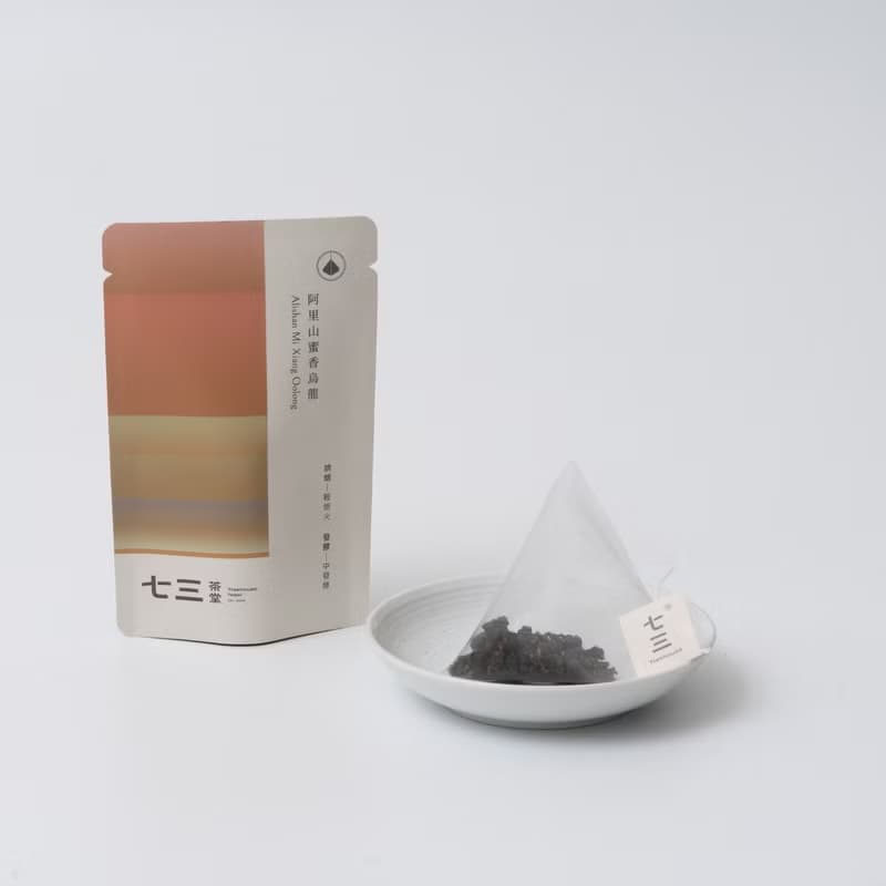 七三茶堂 立體茶包丨阿里山蜜香烏龍 8單入–精裝盒