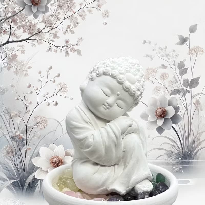 水晶擴香 五行水晶礦石淨念吉祥之大覺水晶套組 開運能量水晶