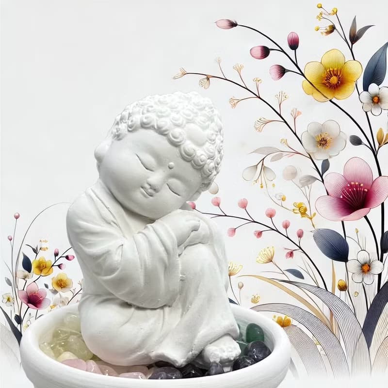 水晶擴香 五行水晶礦石淨念吉祥之大覺水晶套組 開運能量水晶