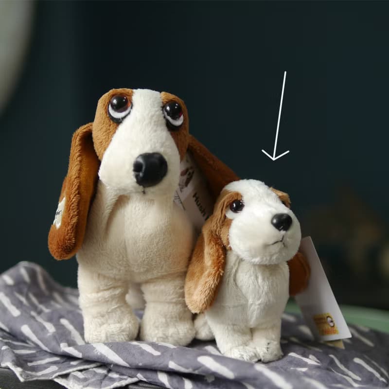 Hush Puppies 經典巴吉度鑰匙圈/包包掛飾