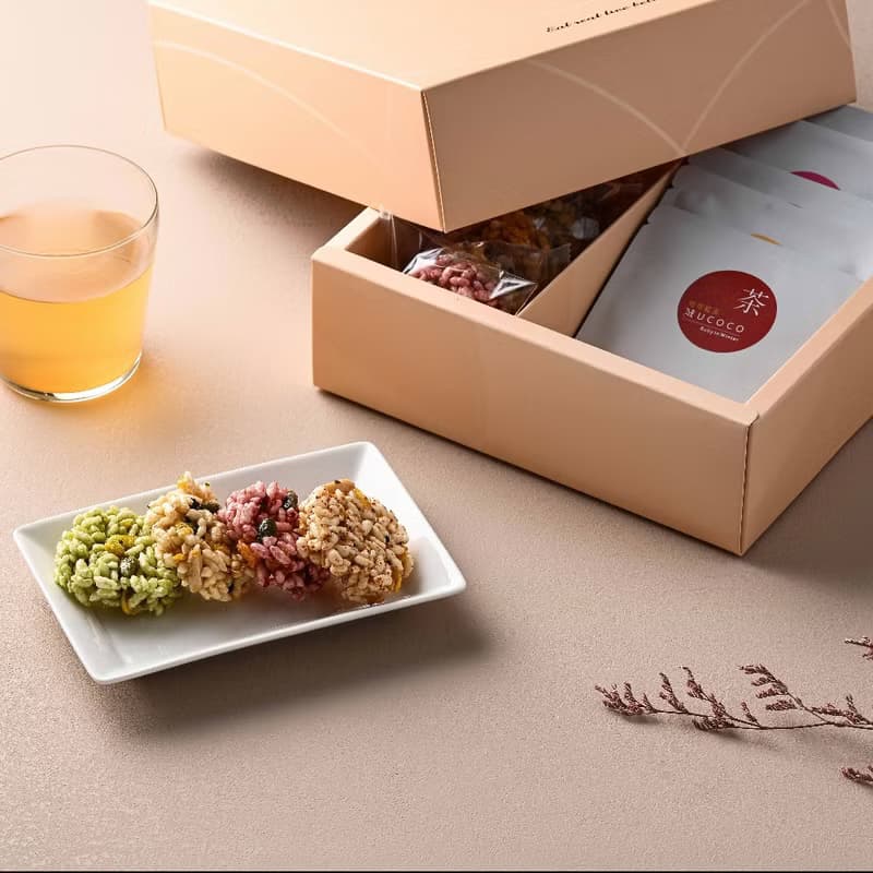 莊園可可茶醬香米餅禮盒| 長輩禮物 喝茶禮 企業禮