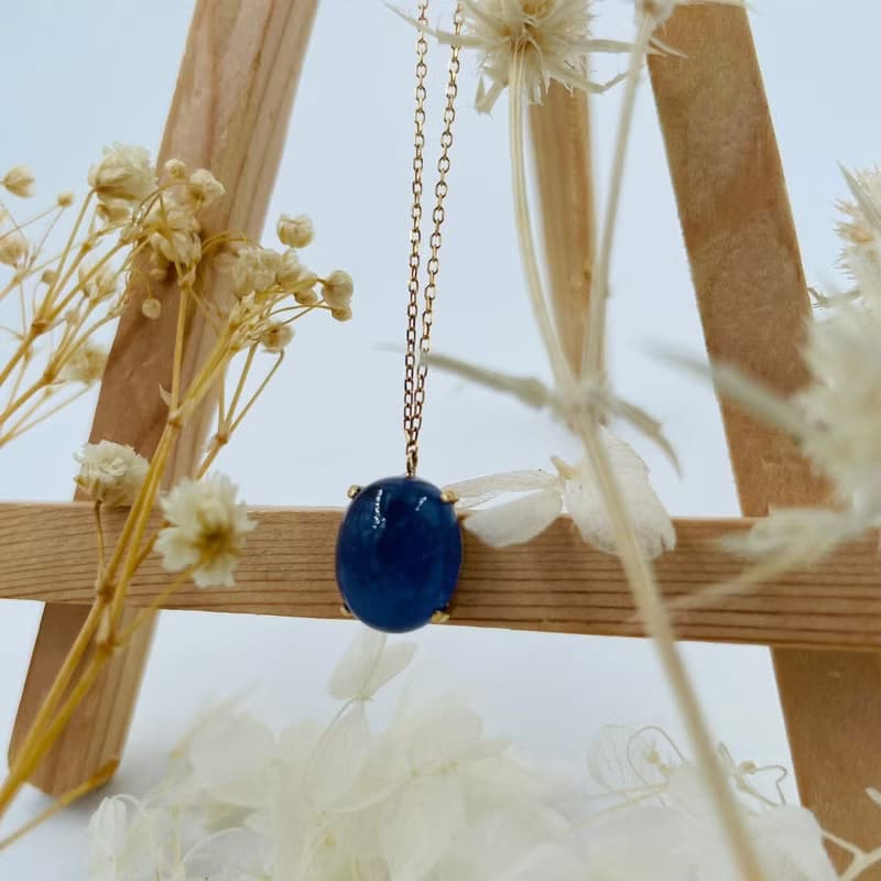 藍領至尊18K金坦桑石項鍊