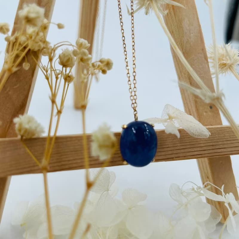 藍領至尊18K金坦桑石項鍊