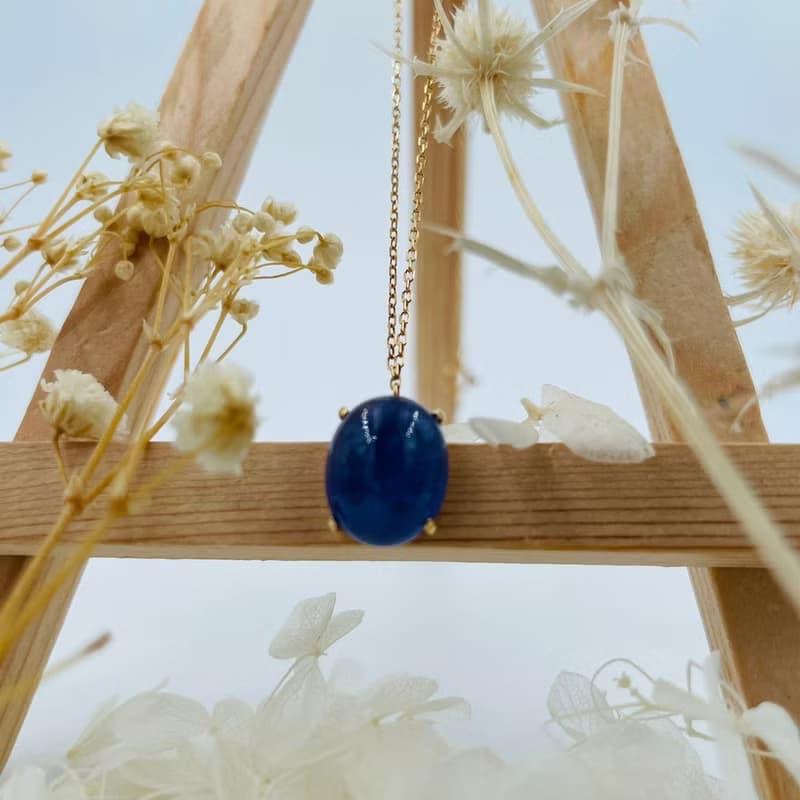 藍領至尊18K金坦桑石項鍊