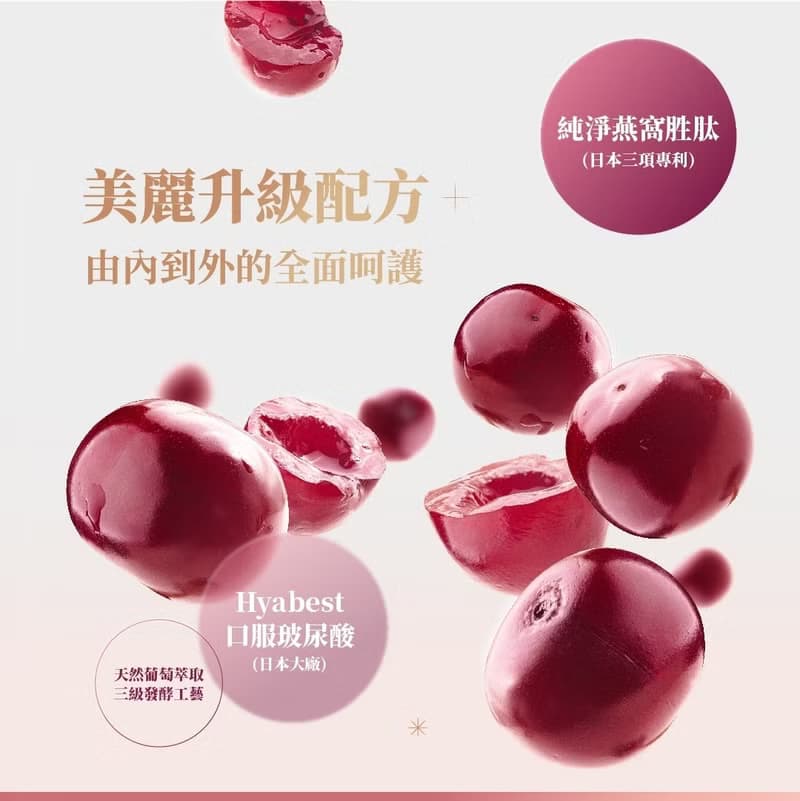 俐顏 燕窩美顏飲-燕窩胜肽 莓妍密碼