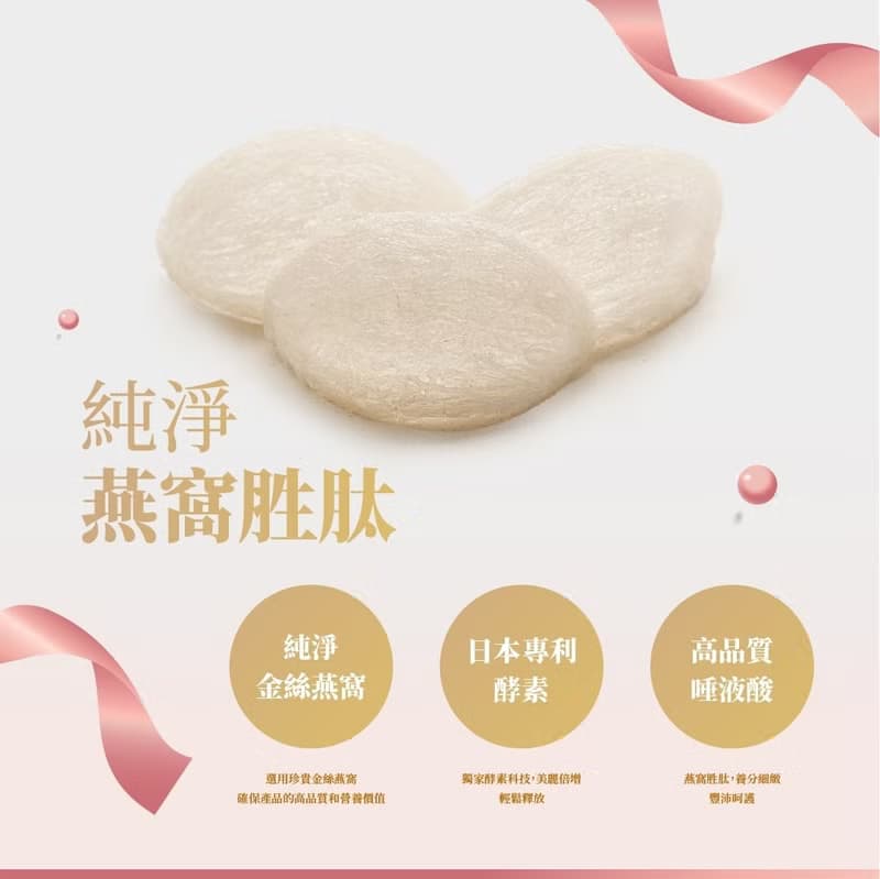 俐顏 燕窩美顏飲-燕窩胜肽 莓妍密碼