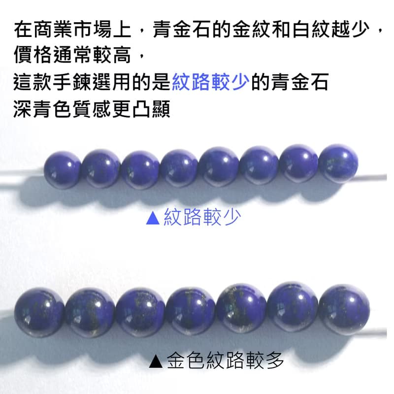 黑曜石手鍊-魔鬼海藍寶-青金石-招財-防小人-避邪