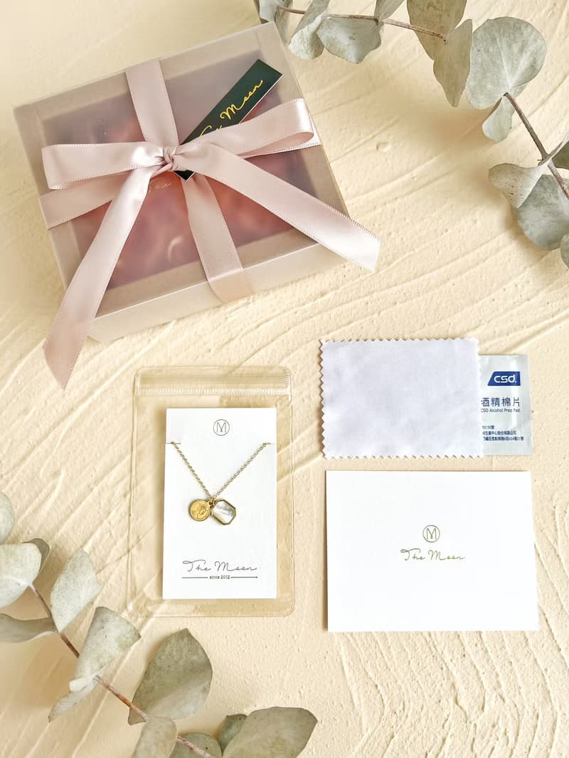 【情人節禮盒】925純銀金色翻轉細手鍊－波光 # 純銀 多層次 超細