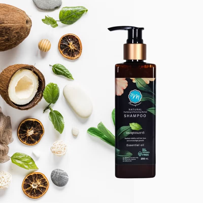 【有機祛除頭皮油味 髮絲清香水亮】天然草本平衡洗髮露 改善出油