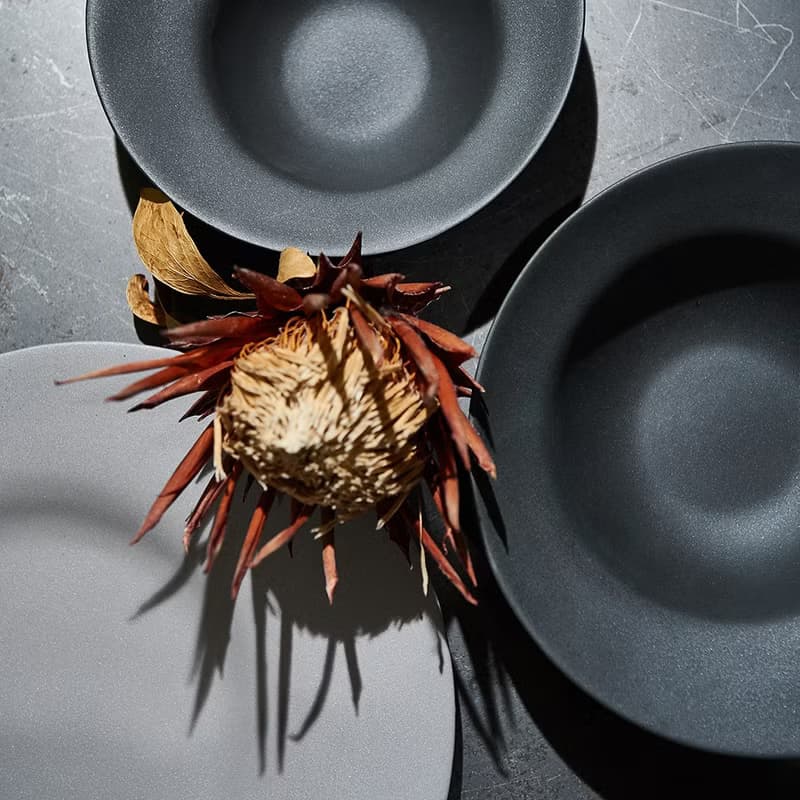 【3,co】海洋湯碗(大) - 灰