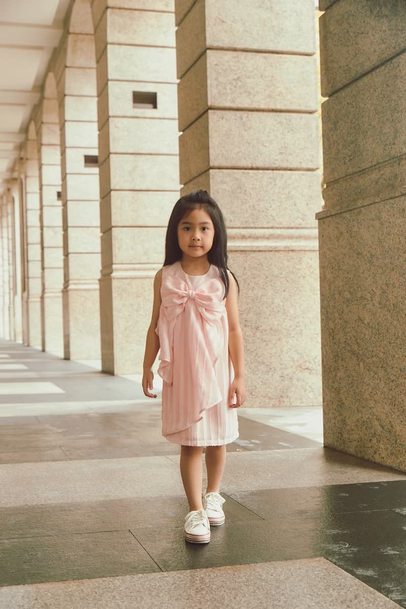 Luxury系列-法式香頌花瓣洋裝(粉)