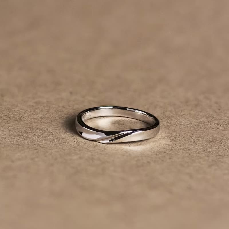 【情侶對戒】Passionate love 熱烈的愛 • 純銀厚鍍18K金 婚戒
