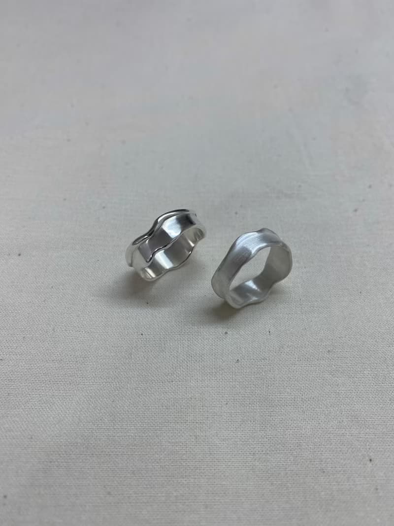一丈海 純銀戒指 自然系列