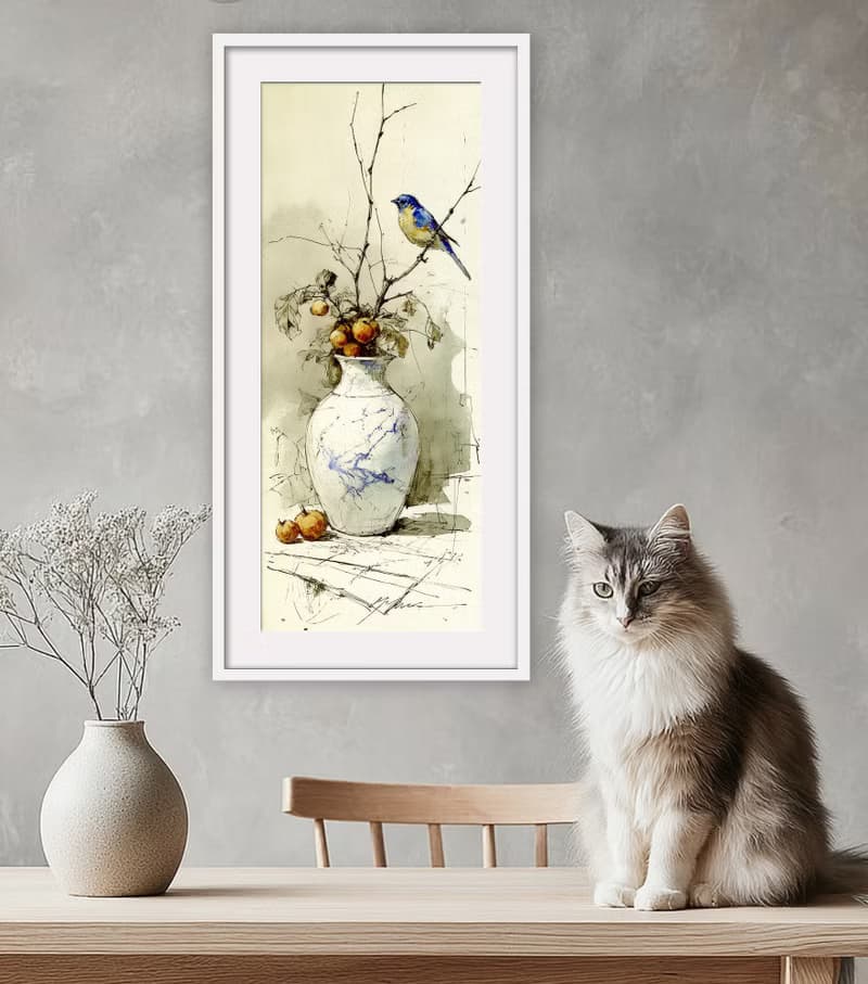 水彩畫-附畫框 | 入厝禮| 掛畫| 民宿佈置|  室內設計| 海報