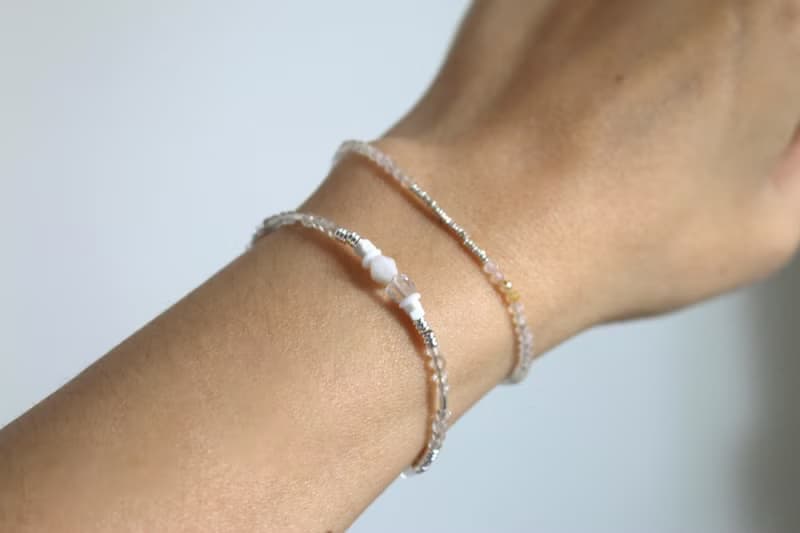 四月誕生石 手鍊 白水晶 白玉 - 化腐朽為神奇 -