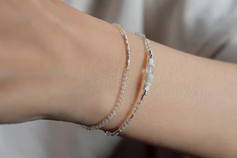 四月誕生石 手鍊 白水晶 白玉 - 化腐朽為神奇 -