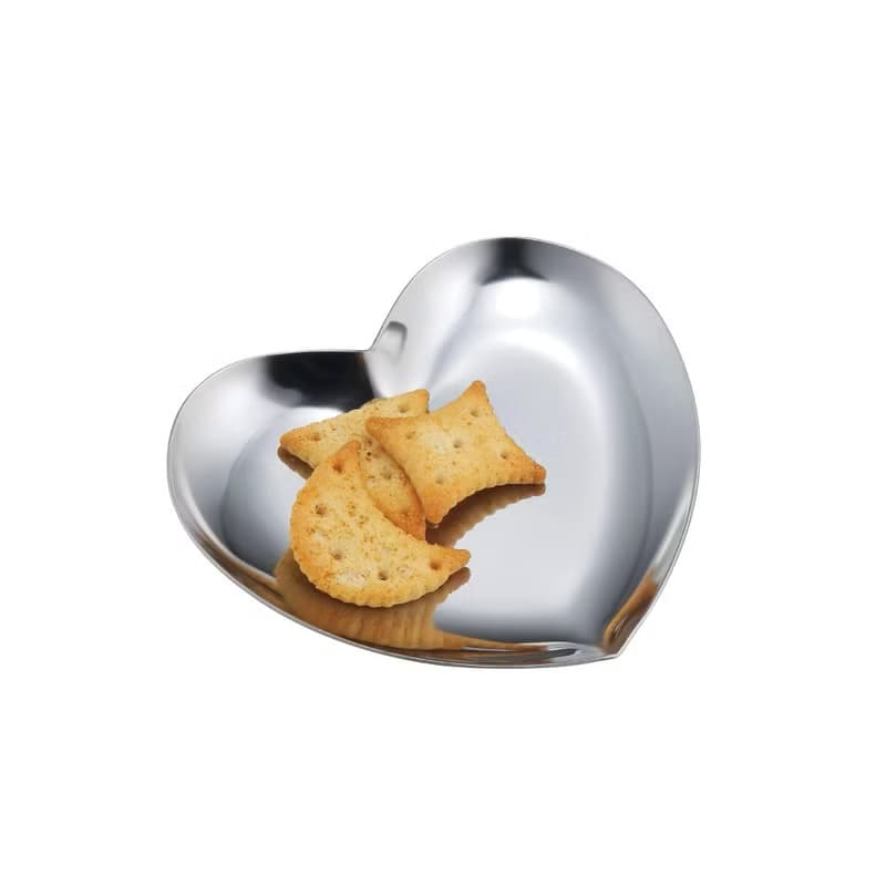 日本【SALUS 佐藤金屬】愛心造型小托盤