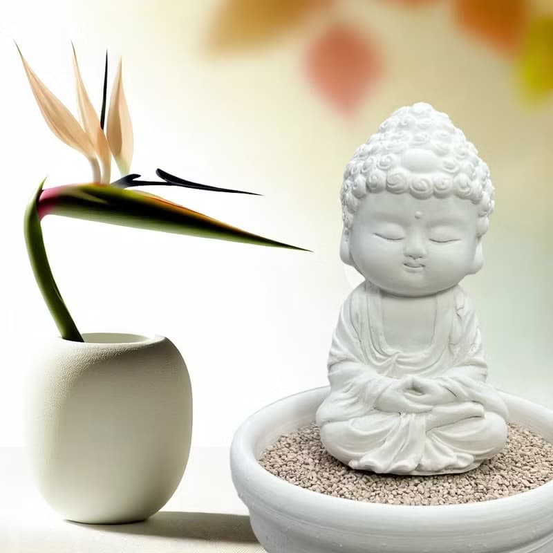 靜謐之美學 淨念吉祥小佛之培德小盤套組  精緻台灣文創禮品