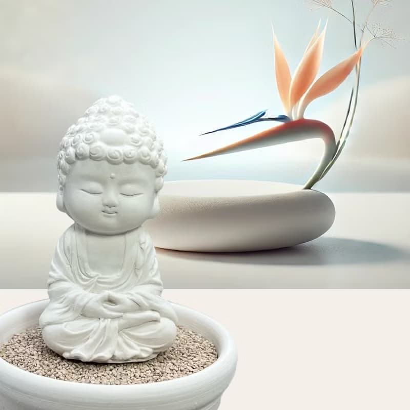 靜謐之美學 淨念吉祥小佛之培德小盤套組  精緻台灣文創禮品
