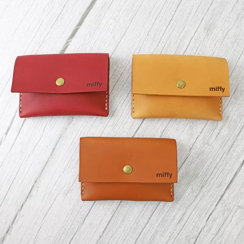 【70 Years of Miffy】聯名真皮簡約名片包 零錢包 Simple wallet