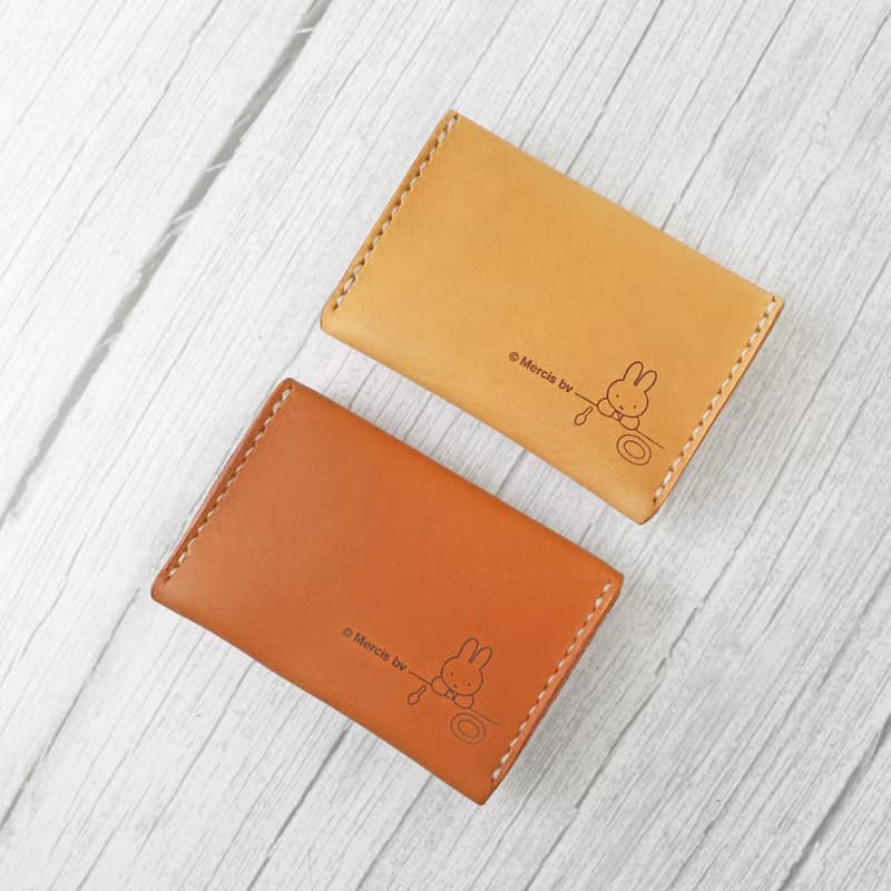 【70 Years of Miffy】聯名真皮簡約名片包 零錢包 Simple wallet