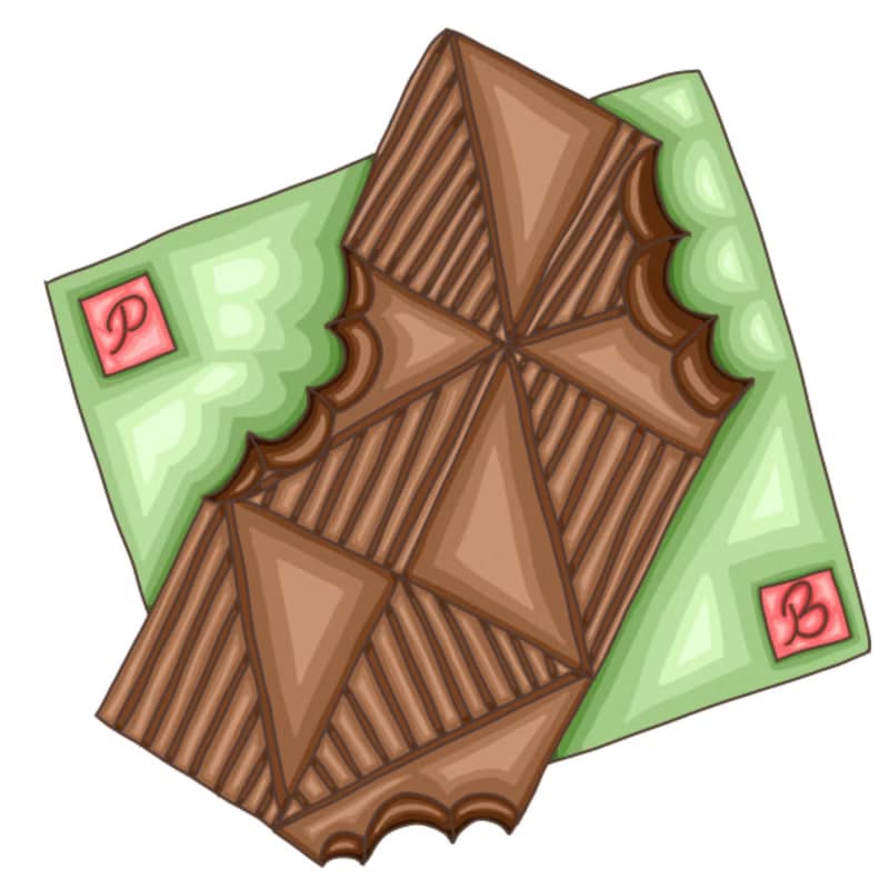 【數位】chocolate digital stickers