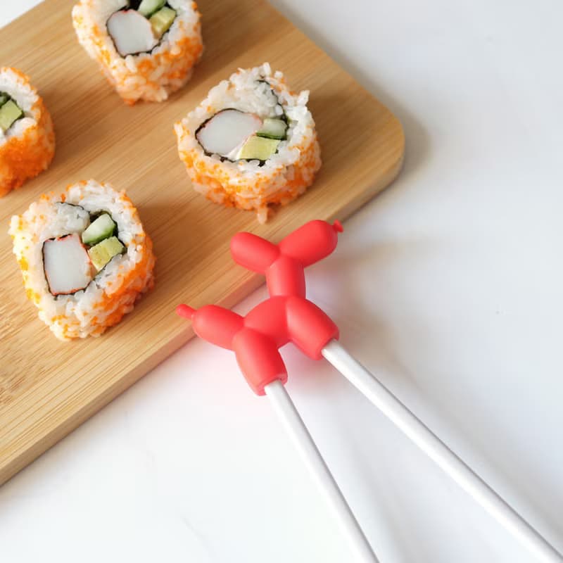 氣球狗狗 - 兒童筷子 │ 野餐 / 餐具 / 筷子托