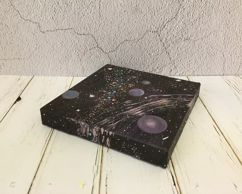 宇宙#21 壓克力畫 療癒生活 15x15 居家裝飾 藝術作品 手繪