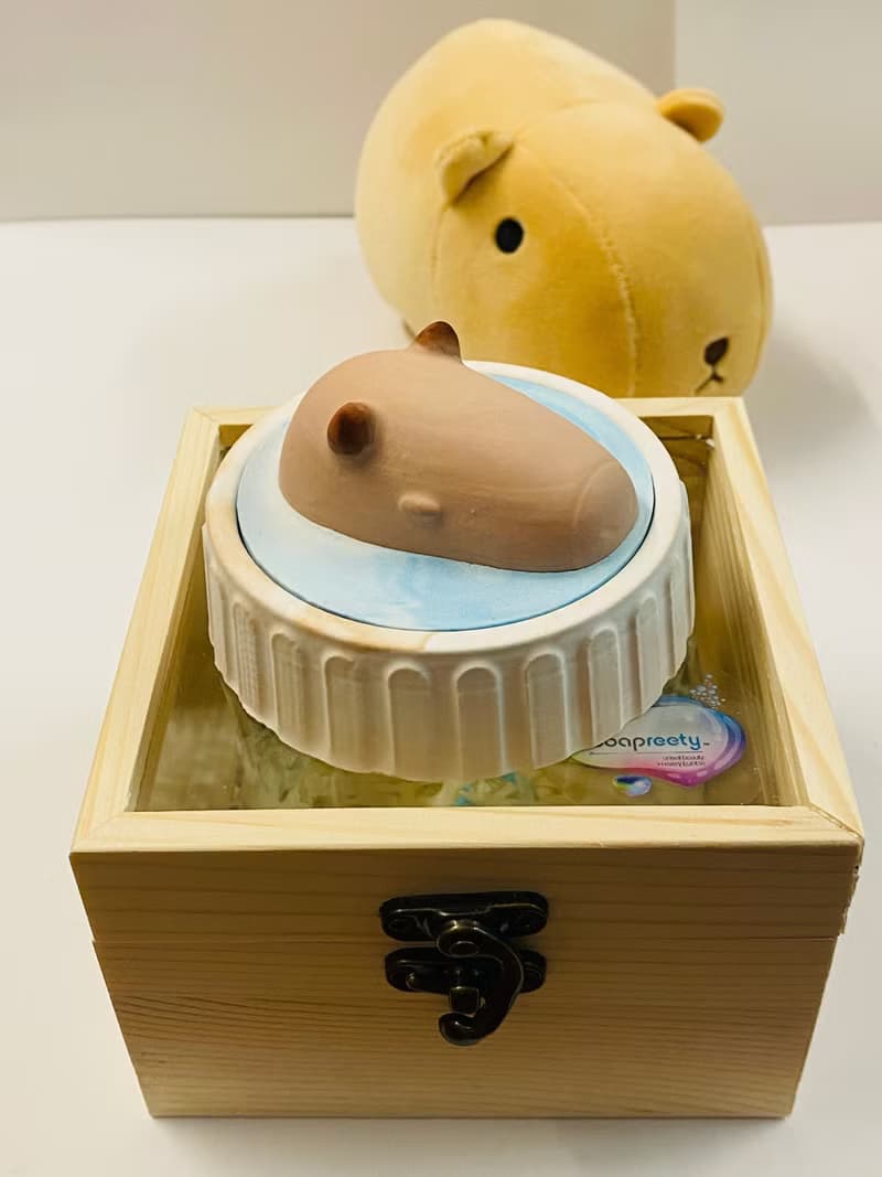 水豚君擴香石 (附贈2顆小橘子可任意擺放) Capybara aroma stone