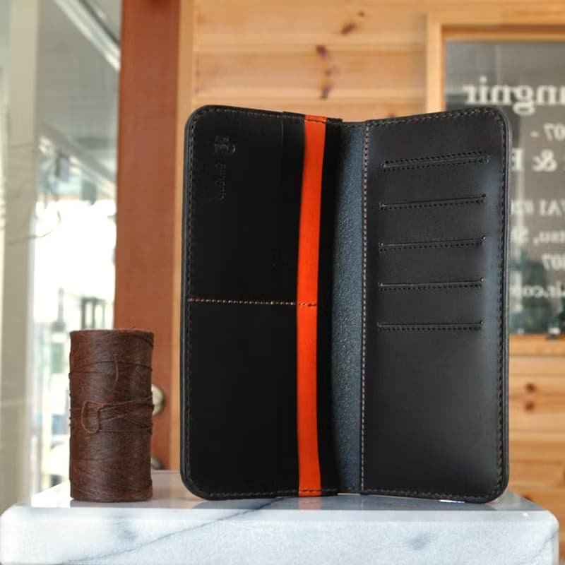 カードとお札の長財布　No.1　ブッテーロ