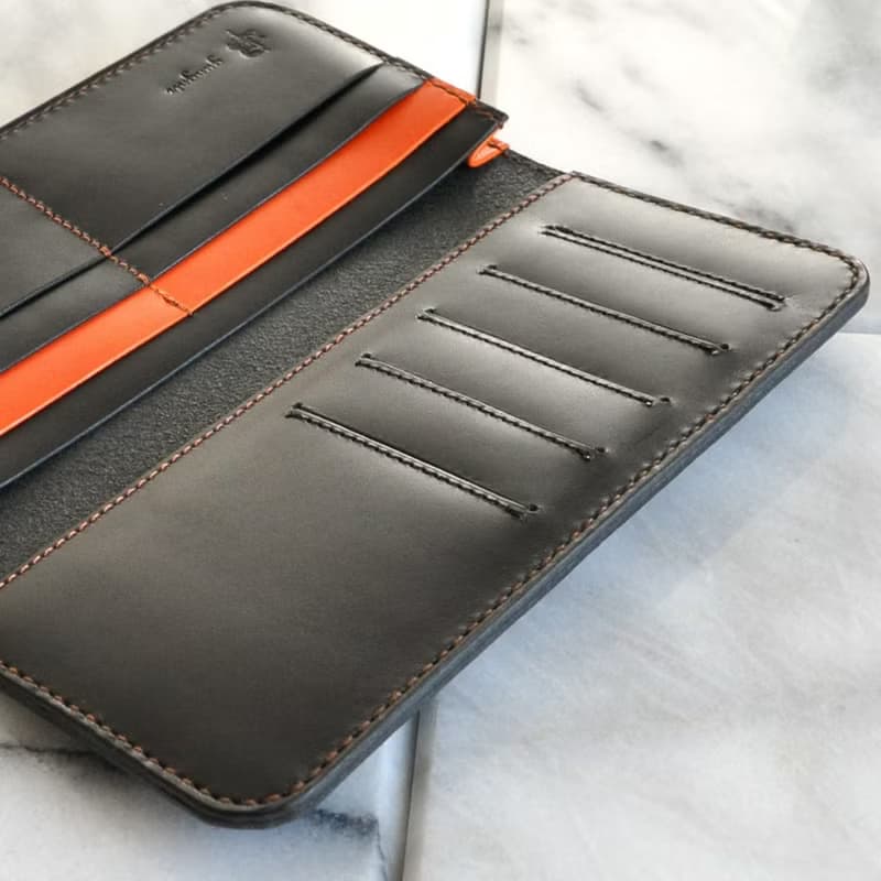 カードとお札の長財布　No.1　ブッテーロ