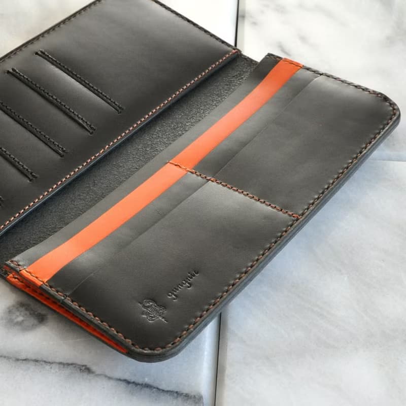 カードとお札の長財布　No.1　ブッテーロ