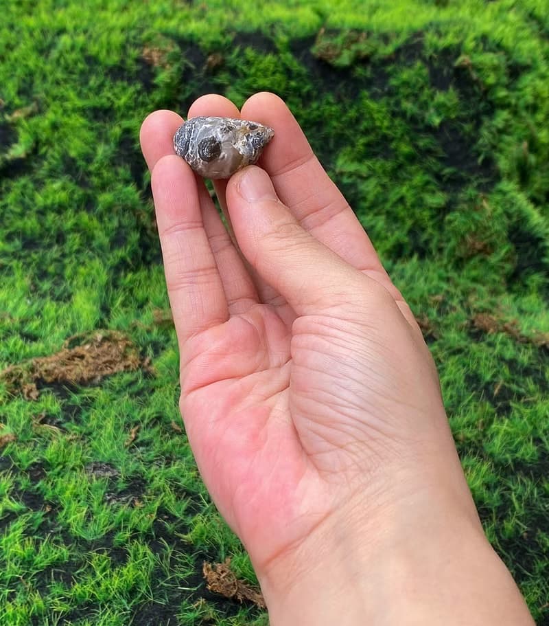 能量擺飾-瑪瑙可愛小晶洞聚寶盆 招財 療癒 開運 原礦 快速出貨