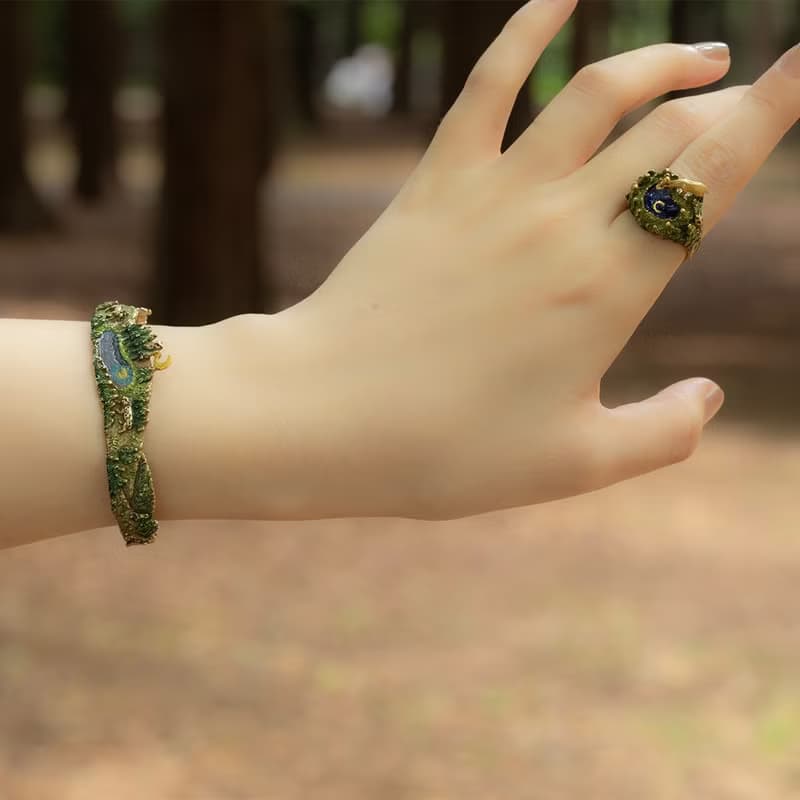 月宿る泉ブレスレット Moonlit Spring BL040