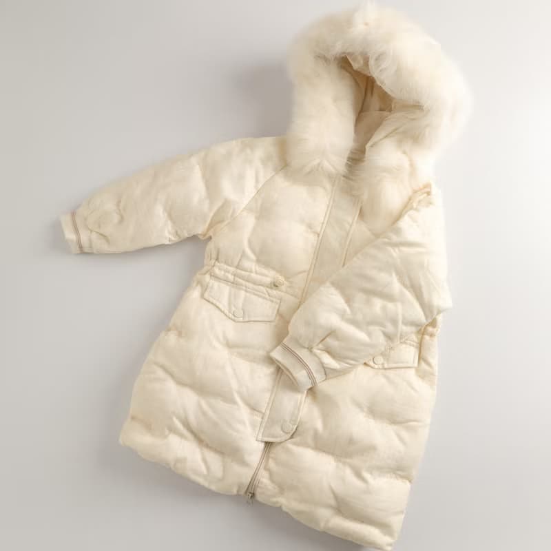 BIR 刺繡工藝 連帽羽絨外套