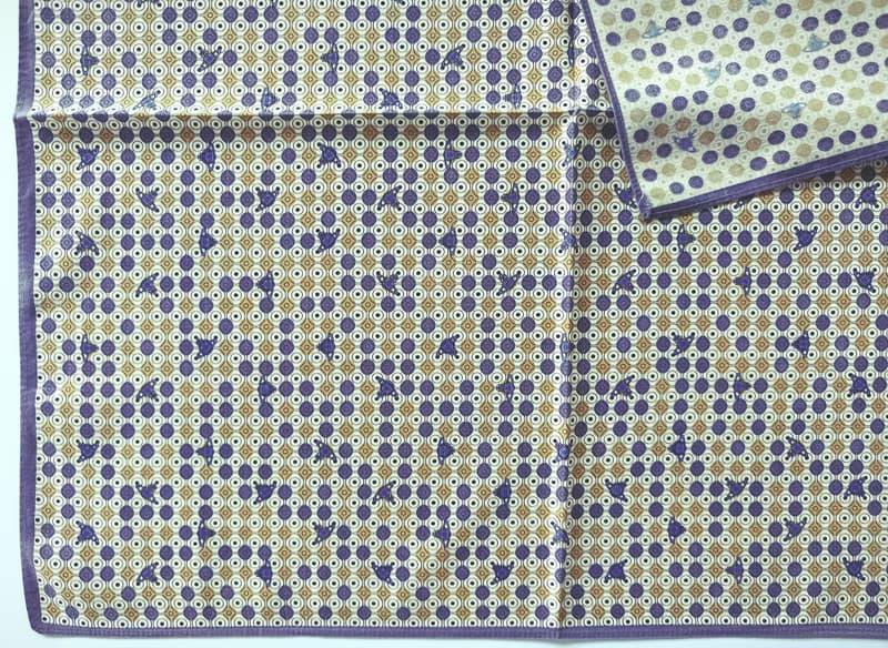 Vivienne Westwood Vintage Handkerchief Saturn Gift for Her 20 x 19.5 inches