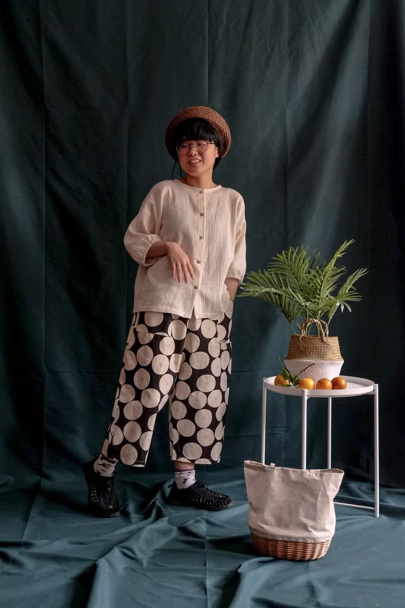 羽黑果子 廓型寬褲
