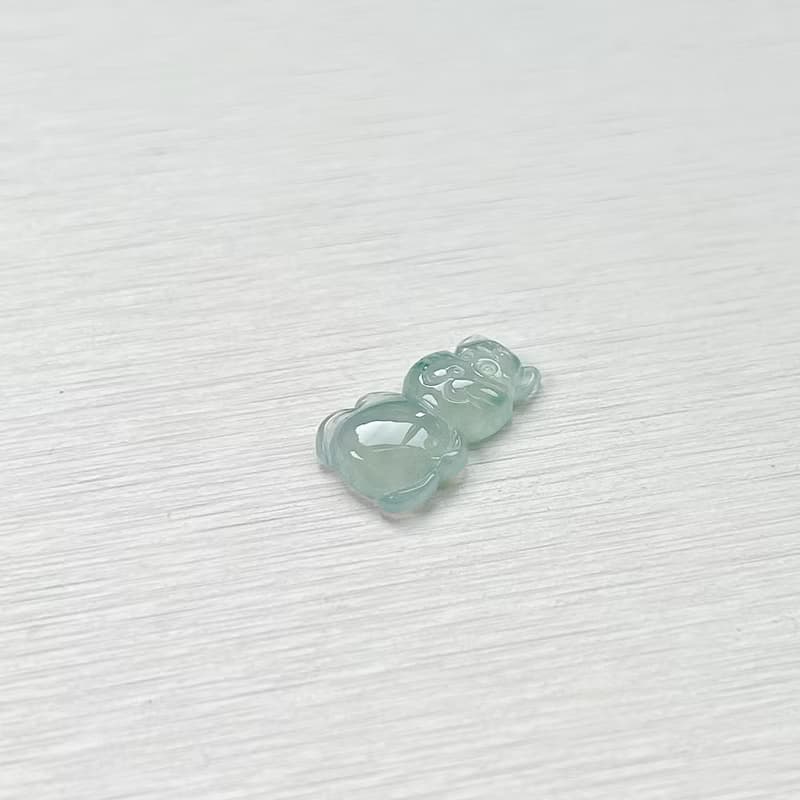 冰種翡翠老虎 | 天然A貨翡翠 | 送禮