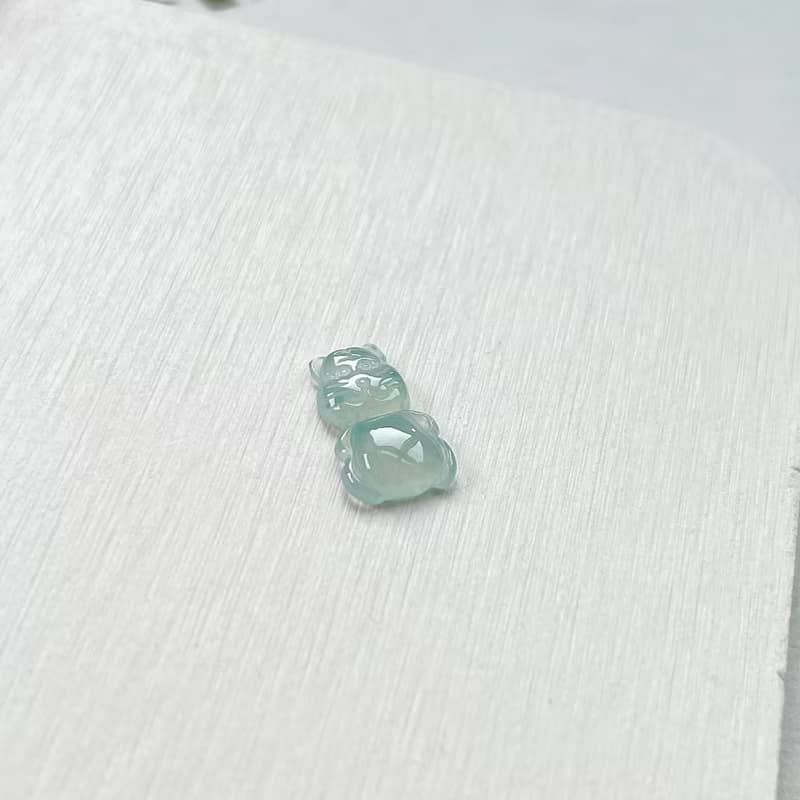 冰種翡翠老虎 | 天然A貨翡翠 | 送禮