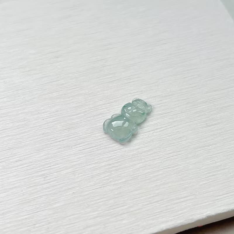 冰種翡翠老虎 | 天然A貨翡翠 | 送禮