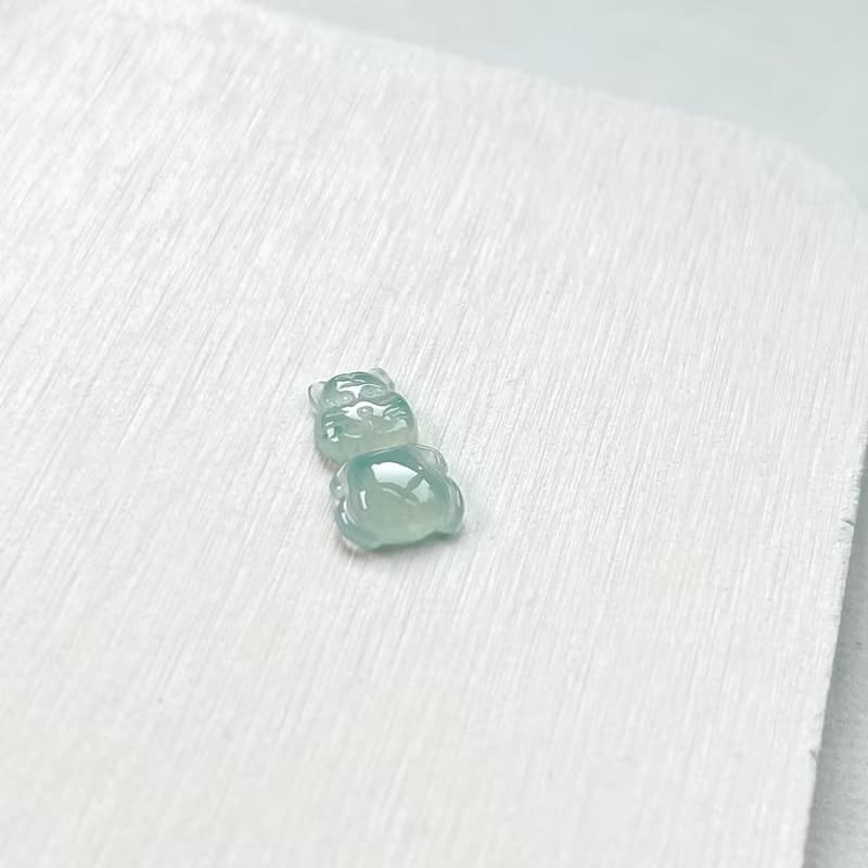 冰種翡翠老虎 | 天然A貨翡翠 | 送禮