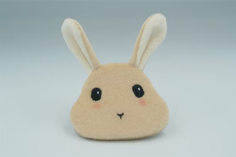 Bucute肥肥兔的彌月禮盒組/口水巾/護身符/手搖鈴/彌月