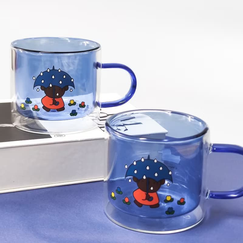【Pinkoi x miffy】Faranci雙層隔熱耐熱玻璃杯
