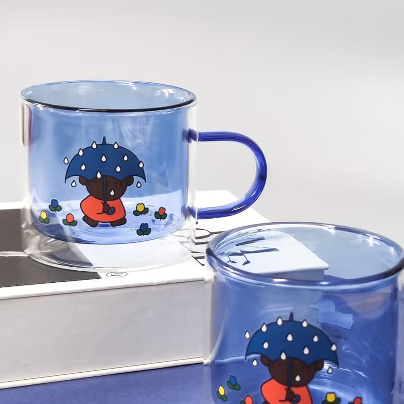 【Pinkoi x miffy】Faranci雙層隔熱耐熱玻璃杯