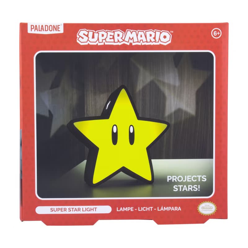【MARIO系列】官方授權英國Paladone瑪利歐無敵星投射氣氛燈