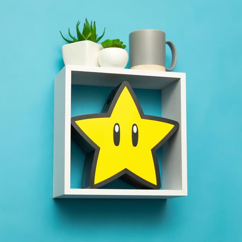 【MARIO系列】官方授權英國Paladone瑪利歐無敵星投射氣氛燈